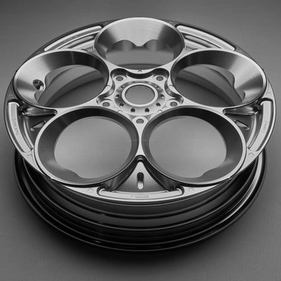 Rim Set MARU'S Factory W225 Silver | Vespa GTS/GTS Super/GTV/GT 60/GT/GT L 125-300cc Maru's Factory  Falan Parts