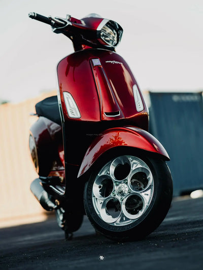 Rim Set MARU'S Factory W225 Silver | Vespa GTS/GTS Super/GTV/GT 60/GT/GT L 125-300cc Maru's Factory  Falan Parts