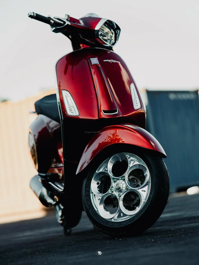 Rim Set MARU'S Factory W225 Silver | Vespa GTS/GTS Super/GTV/GT 60/GT/GT L 125-300cc Maru's Factory  Falan Parts