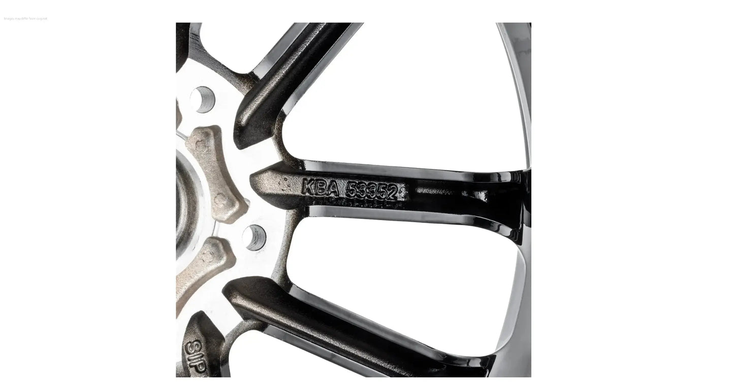 SIP Pordoi Rim 13" Gloss Black With MICHELIN City Grip 2 Rear 130/60-13 60S | Vespa GTS/GTS Super/GTV/GT 60/GT/GT L 125-300cc SIP  Falan Parts