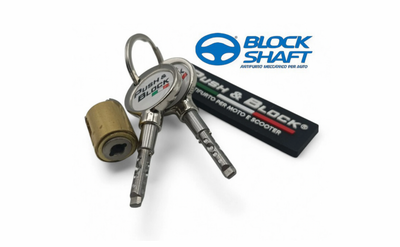 Security Lock PUSH & BLOCK centre stand silver | Vespa GTS/GTV (-'19) sip  Falan Parts