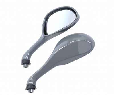 Mirror Set FP Parts Nardo Grey | Gilera Runner/ Piaggio ZIP 2000 FP Parts  Falan Parts