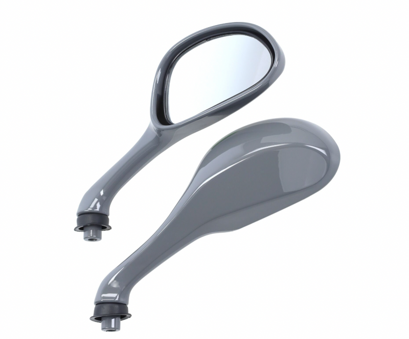 Mirror Set FP Parts Nardo Grey | Gilera Runner/ Piaggio ZIP 2000 FP Parts  Falan Parts