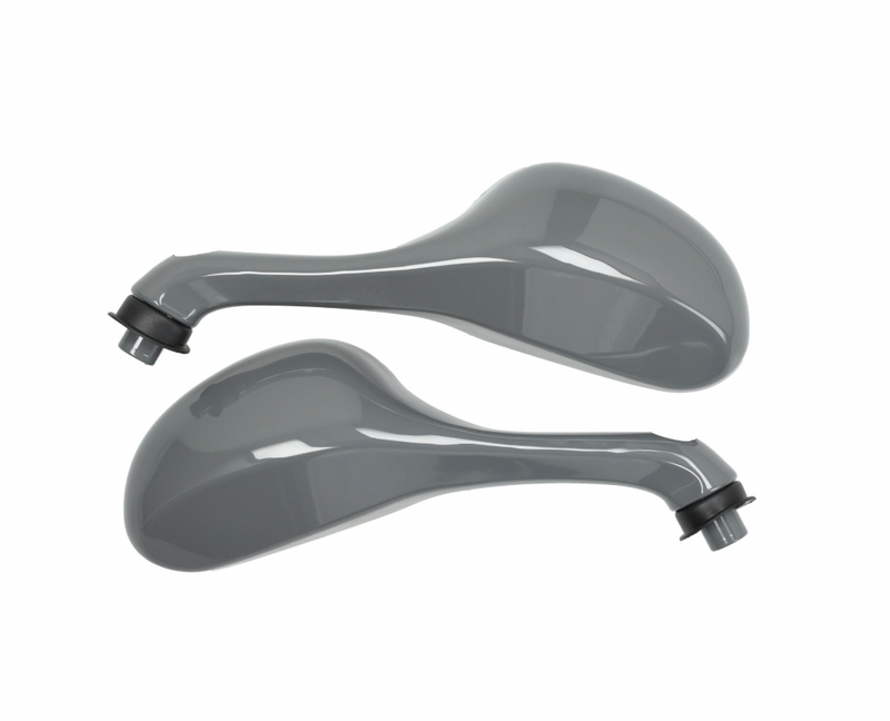 Mirror Set FP Parts Nardo Grey | Gilera Runner/ Piaggio ZIP 2000 FP Parts  Falan Parts