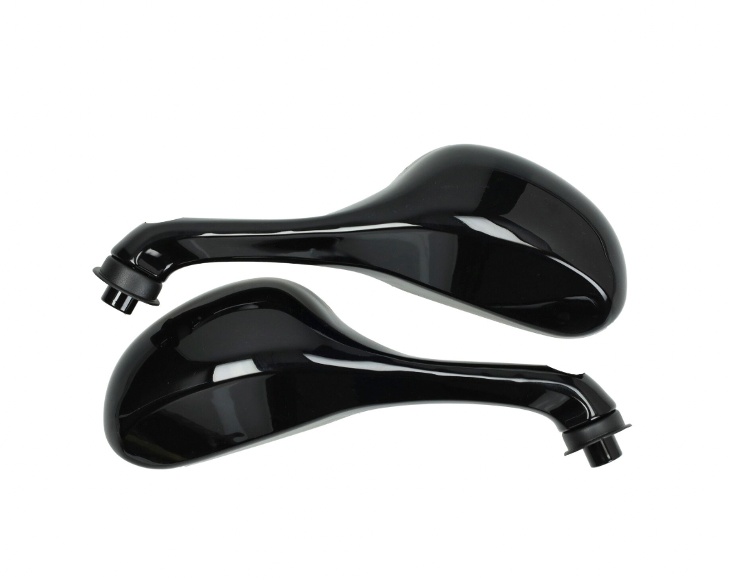 Mirror Set FP Parts Gloss Black | Gilera Runner/ Piaggio ZIP 2000 FP Parts  Falan Parts