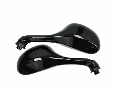 Mirror Set FP Parts Gloss Black | Gilera Runner/ Piaggio ZIP 2000 FP Parts  Falan Parts