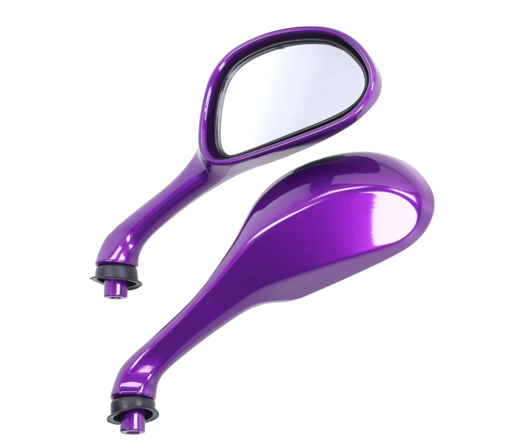 Mirror Set FP Parts Purple | Gilera Runner/ Piaggio ZIP 2000 FP Parts  Falan Parts