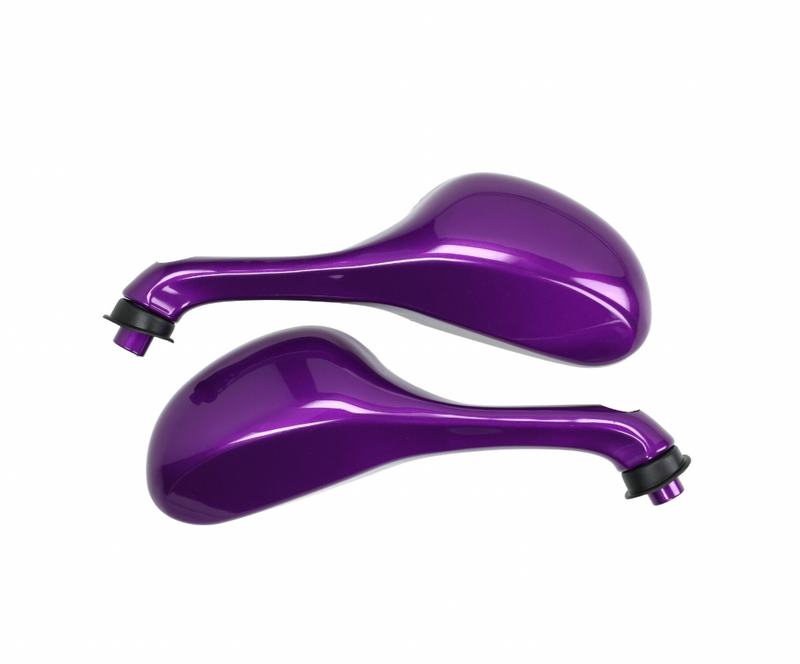 Mirror Set FP Parts Purple | Gilera Runner/ Piaggio ZIP 2000 FP Parts  Falan Parts