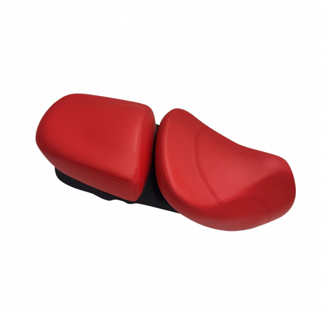 Duo Seat FP Parts Red | Vespa GTS/GTS Super Sport/GTV/GT 60/GT/GT L 125-310cc Falan Parts  Falan Parts