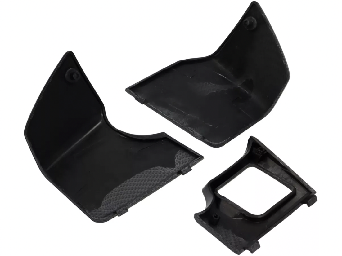 Glovebox Door Trim Set Moto Nostra Carbon Look | Vespa GTS/GTS Super/GTV/GT 60/GT/GT L 125-300cc MOTO NOSTRA  Falan Parts
