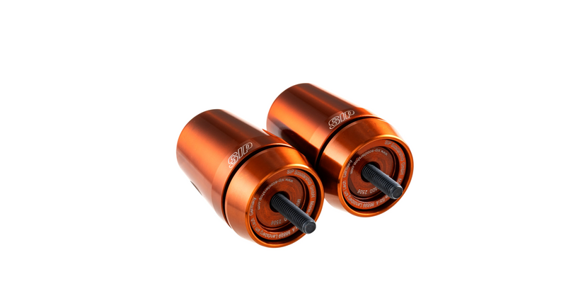 Handlebar End Weights SIP SERIES PORDOI Orange | Vespa GTS/GTS Super/GTV/GT 60/GT/GT L 125-300cc SIP  Falan Parts