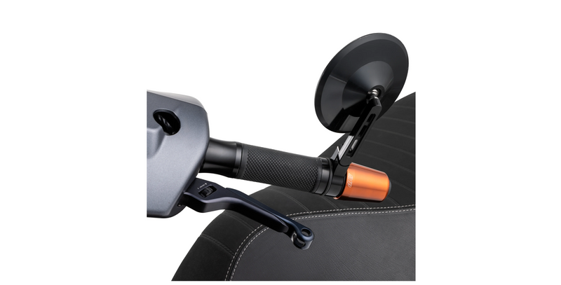 Handlebar End Weights SIP SERIES PORDOI Orange | Vespa GTS/GTS Super/GTV/GT 60/GT/GT L 125-300cc SIP  Falan Parts