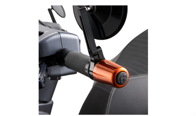 Handlebar End Weights SIP SERIES PORDOI Orange | Vespa GTS/GTS Super/GTV/GT 60/GT/GT L 125-300cc SIP  Falan Parts