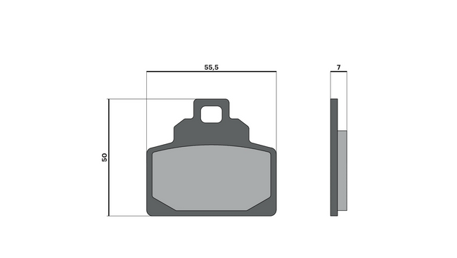 Brake Pads MALOSSI 620407BB Rear | GTS/GTS Super/GTV 310cc ('24-) Malossi  Falan Parts