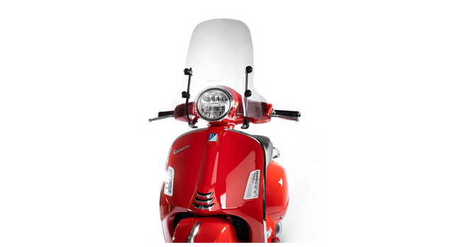 Wind Shield MALOSSI Sport Screen Smoked 4519683 | Vespa GTS/GTS Super/GTV 125/300/310cc (2023-) Malossi  Falan Parts