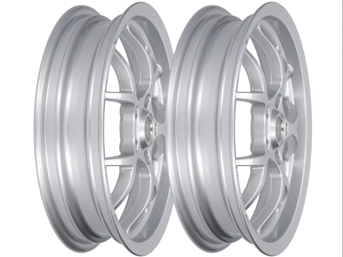 Rim Set BGM PRO SPORT 3.00-13" Silver | Vespa GTS/GTV/GT/GT L 125-310cc BGM  Falan Parts