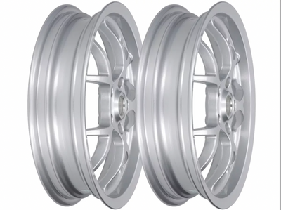 Rim Set BGM PRO SPORT 3.00-13" Silver | Vespa GTS/GTV/GT/GT L 125-310cc BGM  Falan Parts