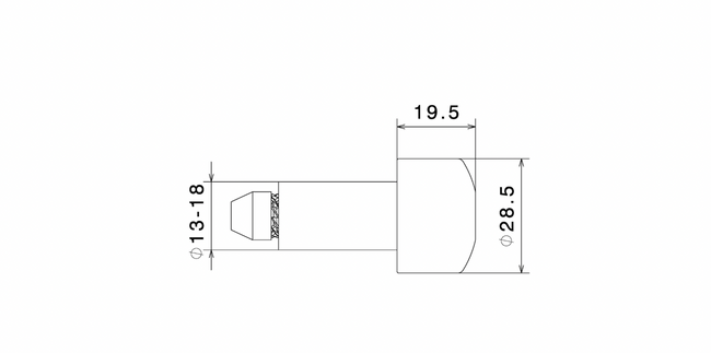 Handlebar End Weight RIZOMA Right/Left Silver | Vespa Models RIZOMA  Falan Parts