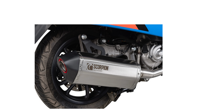 Racing Exhaust SCORPION "Red Power" | Vespa GTS/GTS Super/GTV 310cc HPE (`24-) Euro5+ Scorpion  Falan Parts