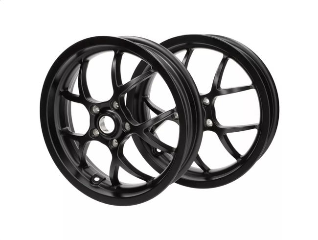 Rim Set BGM PRO SPORT 3.00-13" Matt Black | Vespa GTS/GTV/GT/GT L 125-300cc BGM  Falan Parts