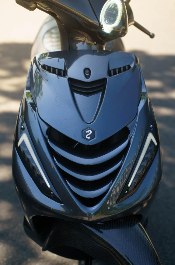 Alpha Styling Front Indicator Arrow Smoke Matrix | Piaggio Zip Models A-PLUS  Falan Parts