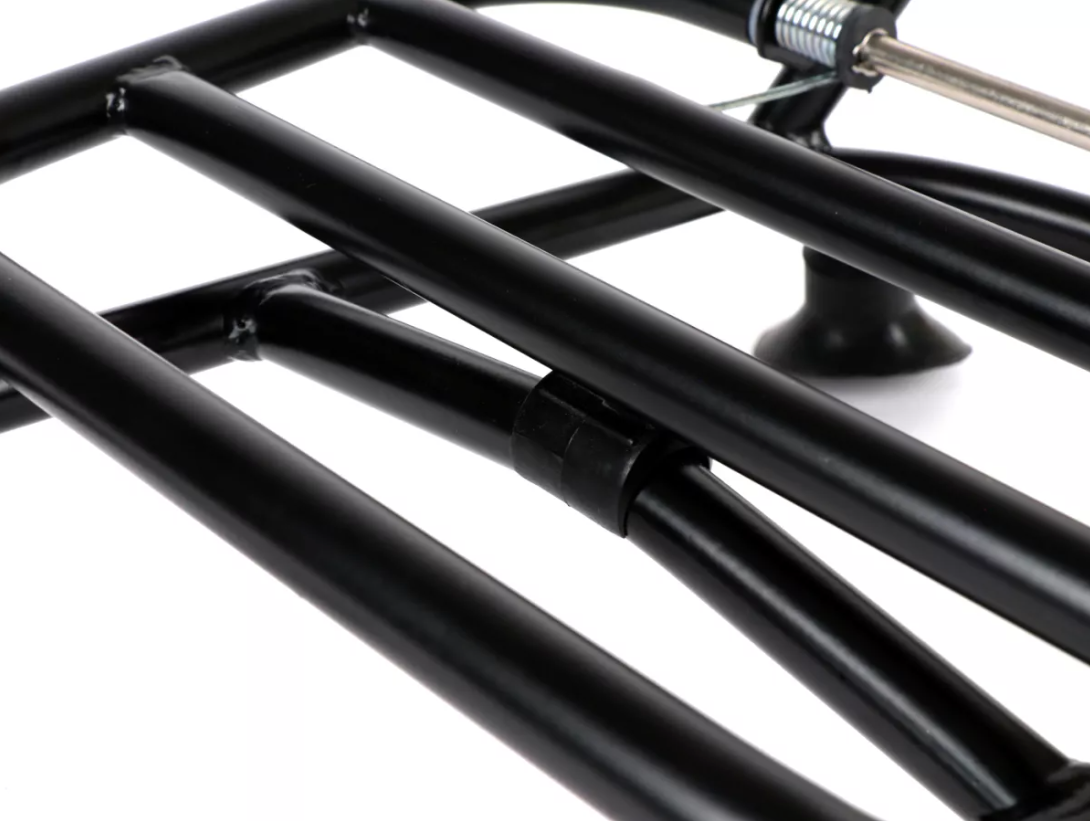 Luggage Carrier Front Fold Down MOTO NOSTRA Matt Black | Vespa GT/GTL/TV/GTS/GTS Super/HPE/Supertech/Super Sport 125-300cc MOTO NOSTRA  Falan Parts