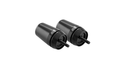 Handlebar End Weights SIP PORDOI Gloss Black | Vespa GTS/GTS Super/GTV/GT 60/GT/GT L 125-300cc SIP  Falan Parts