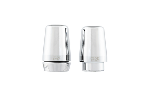 Handlebar End Weights SIP SERIES PORDOI Chrome | Vespa GTS/GTS Super/GTV/GT 60/GT/GT L 125-300cc SIP  Falan Parts