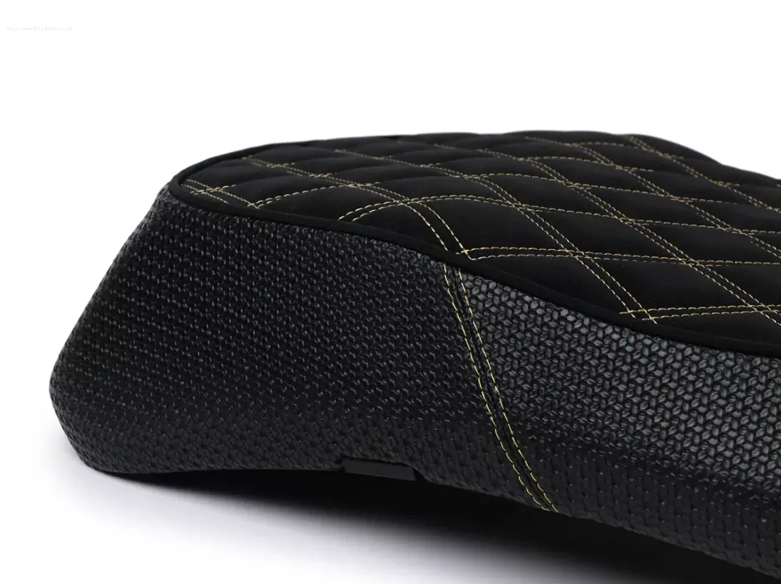 Seat NISA Black/Gold | Vespa GTS/GT/GTV 125/310cc NISA  Falan Parts