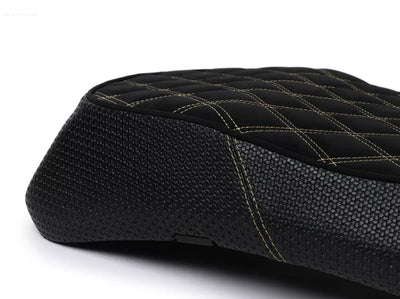 Seat NISA Black/Gold | Vespa GTS/GT/GTV 125/310cc NISA  Falan Parts