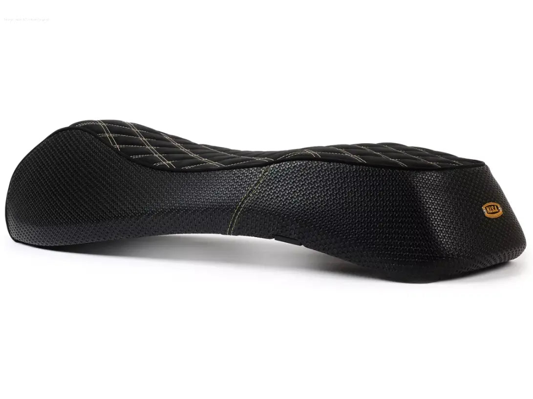 Seat NISA Black/Gold | Vespa GTS/GT/GTV 125/310cc NISA  Falan Parts