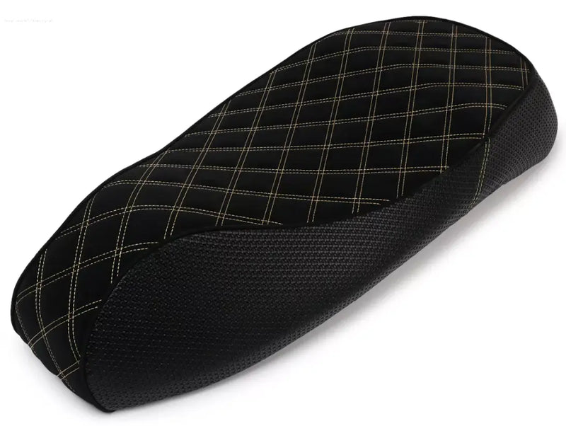 Seat NISA Black/Gold | Vespa GTS/GT/GTV 125/310cc NISA  Falan Parts