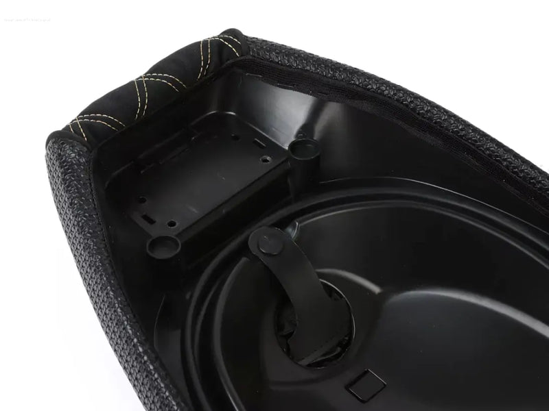 Seat NISA Black/Gold | Vespa GTS/GT/GTV 125/310cc NISA  Falan Parts