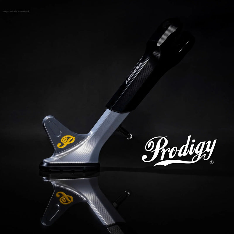 Side Stand PRODIGY CNC Silver | Vespa Primavera/Sprint/Elettrica 50-150cc Prodigy  Falan Parts