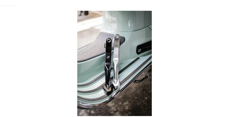 Side Stand ZELIONI Black | Vespa GTS/GTS Super/GTV/GT 60 125-310cc Zelioni  Falan Parts