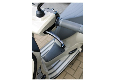 Sport Lever Set ZELIONI Gloss Black | Vespa GTS/GTS Super 125/-300cc (`23-) Zelioni  Falan Parts