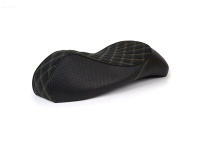 Sport Seat NISA Black/Gold | Vespa GTS/GT/GTV 125/310cc NISA  Falan Parts