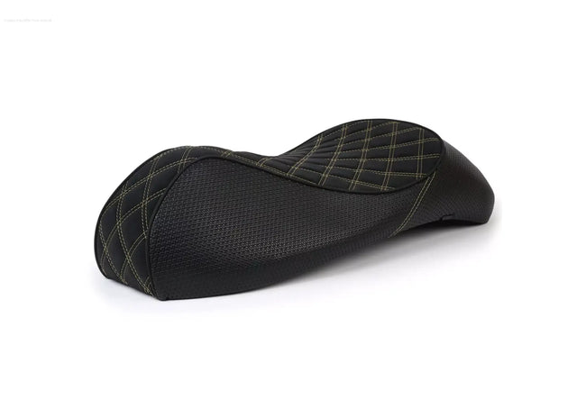 Sport Seat NISA Black/Gold | Vespa GTS/GT/GTV 125/310cc NISA  Falan Parts