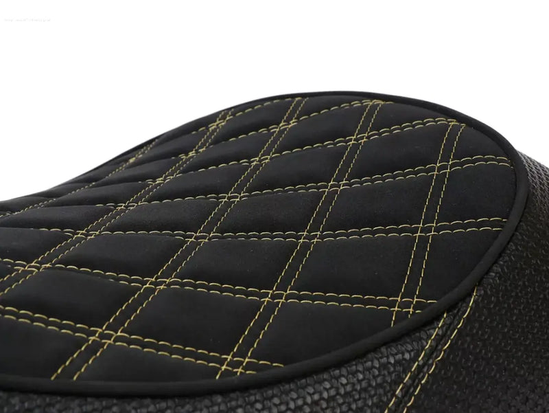 Sport Seat NISA Black/Gold | Vespa GTS/GT/GTV 125/310cc NISA  Falan Parts