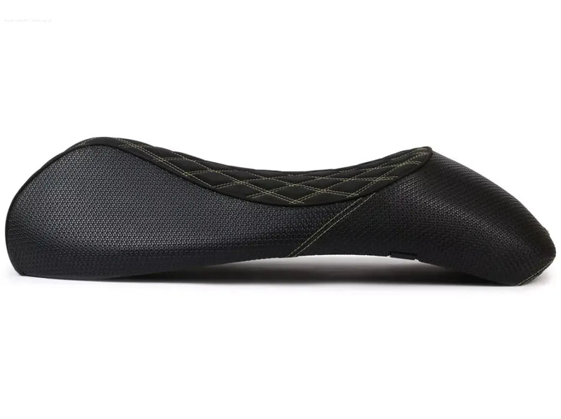 Sport Seat NISA Black/Gold | Vespa GTS/GT/GTV 125/310cc NISA  Falan Parts