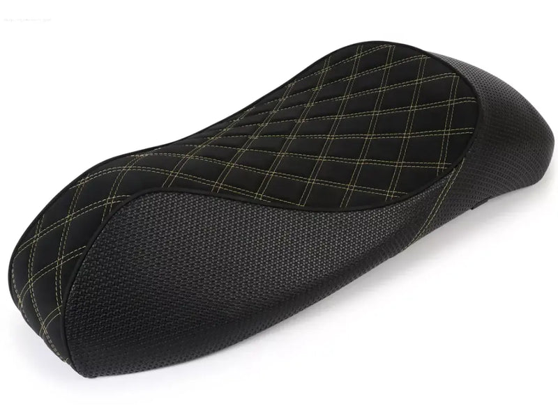 Sport Seat NISA Black/Gold | Vespa GTS/GT/GTV 125/310cc NISA  Falan Parts