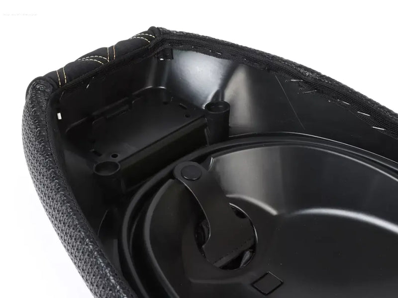 Sport Seat NISA Black/Gold | Vespa GTS/GT/GTV 125/310cc NISA  Falan Parts