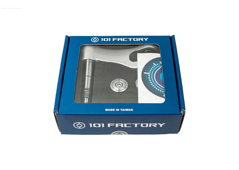 Swing Arm 1O1 Factory CNC Silver | Vespa ET2/-4/LX/ LXV/S/946/ GTS/GTS Super /GTV/GT 60/GT/ GT L 50-300cc 1O1 Factory  Falan Parts