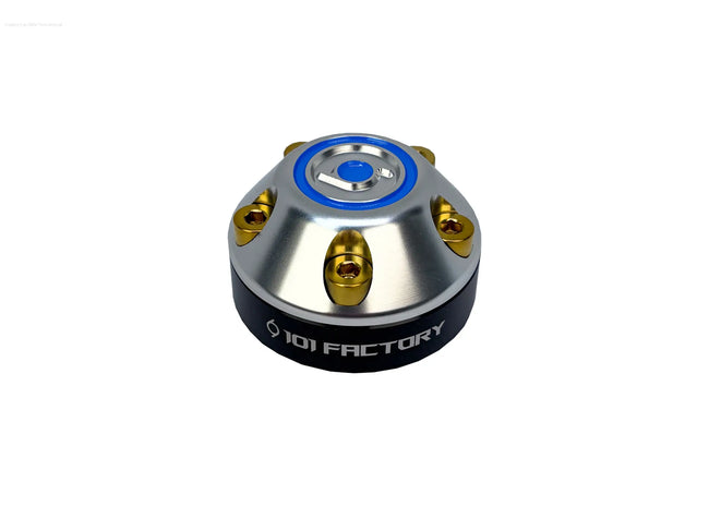 Swing Arm Silder S6 Small CNC 1O1 Factory Silver/Black | Vespa ET2/ET4/LX/LXV/S/946/GTS/GTS Super/GTV/GT 60/GT/GT L 50-300cc 2T/4T 1O1 Factory  Falan Parts