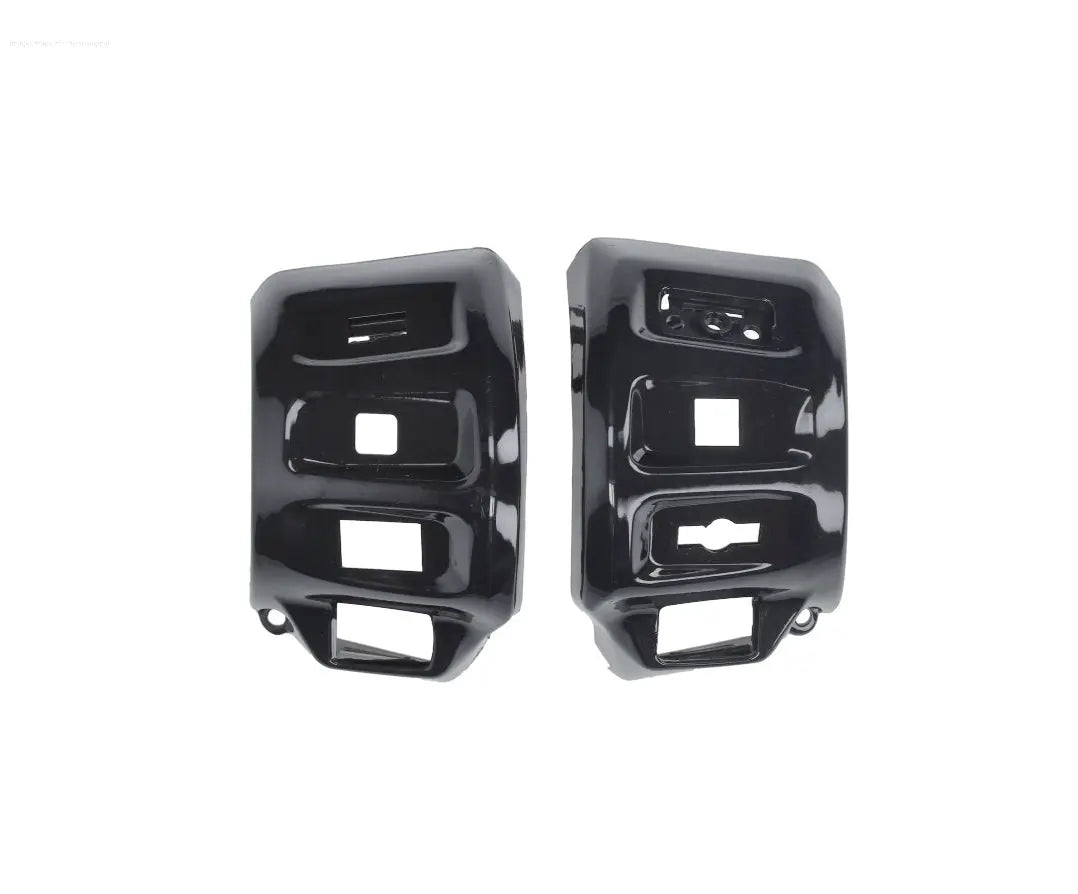 Switch Cover DMP Set Gloss Black | Vespa GTS 125-300 ('23-) DMP  Falan Parts