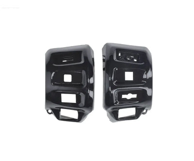 Switch Cover DMP Set Gloss Black | Vespa GTS 125-300 ('23-) DMP  Falan Parts