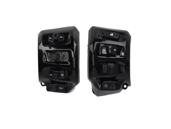 Switch Cover Set 4CORSA Gloss Black | Vespa GTS 125-300 ('23-) BGM  Falan Parts