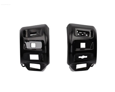 Switch Cover Set Gloss Black | Vespa GTS 125-300 ('23-) BGM  Falan Parts