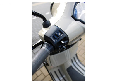 Switch Unit Set PIAGGIO Matt Black | Vespa GTS/GTS Super 300/310ccm ('22-'24-) Euro5+ Piaggio  Falan Parts
