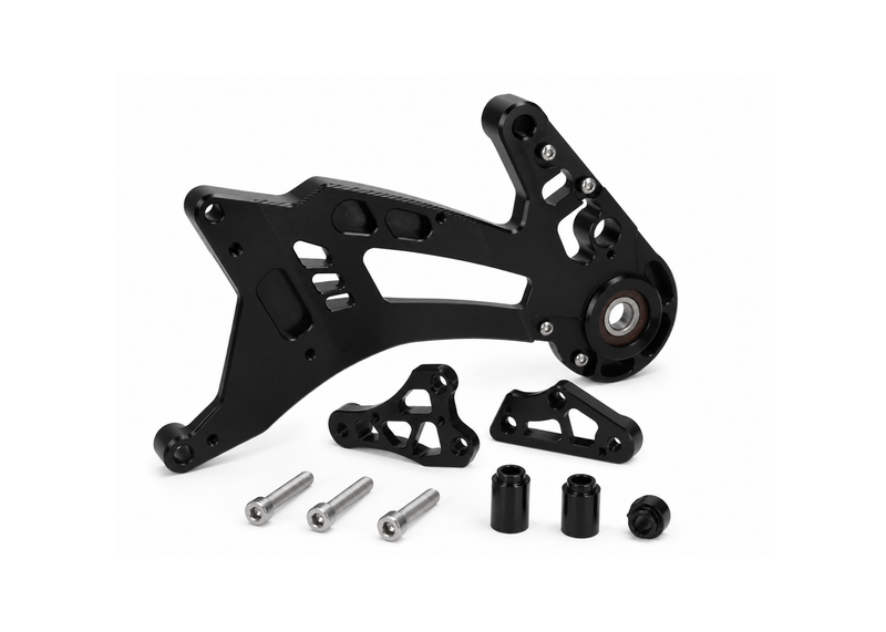 CNC Swing Arm TR Factory Black | Vespa GTS/GTS Super/GTV/GT 60/GT L 125-310cc TR Factory  Falan Parts